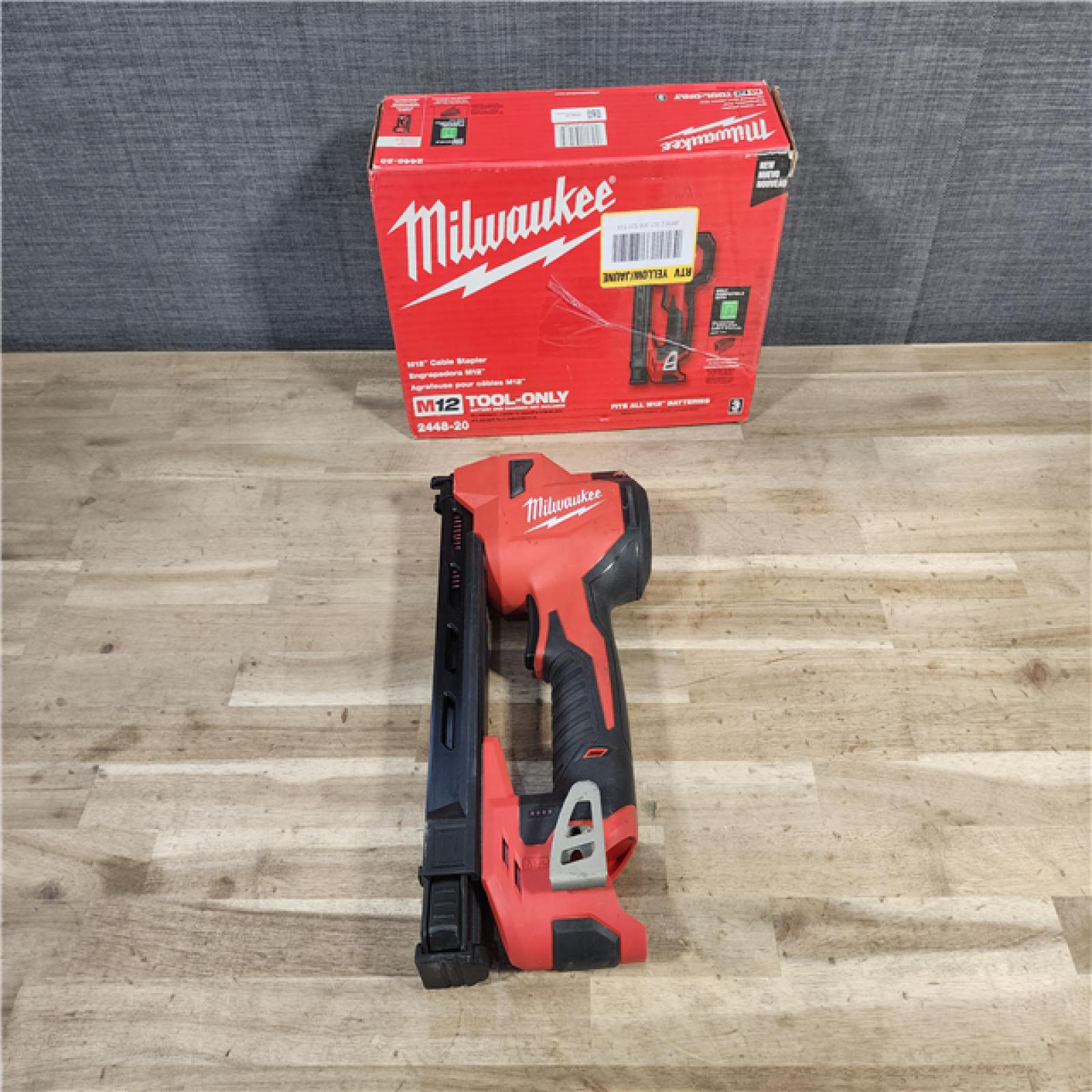 HOUSTON LOCATION - AS-IS Milwaukee M12 Cable Stapler (TOOL ONLY)
