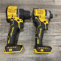 AS-IS DEWALT ATOMIC 20-Volt MAX Lithium-Ion Cordless Combo Kit