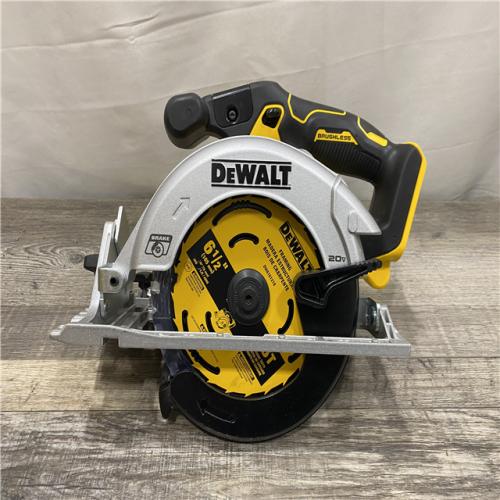 AS-IS DEWALT 20V MAX Cordless Brushless 6-1/2 in. Sidewinder Style Circular Saw (Tool Only)