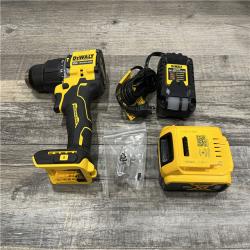 AS-IS DEWALT ATOMIC 20V Lithium-Ion Cordless 1/2 in. Hammer Drill Kit