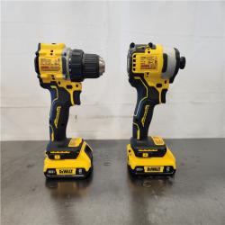 AS-IS- DEWALT ATOMIC 20-Volt MAX Lithium-Ion Cordless Combo Kit