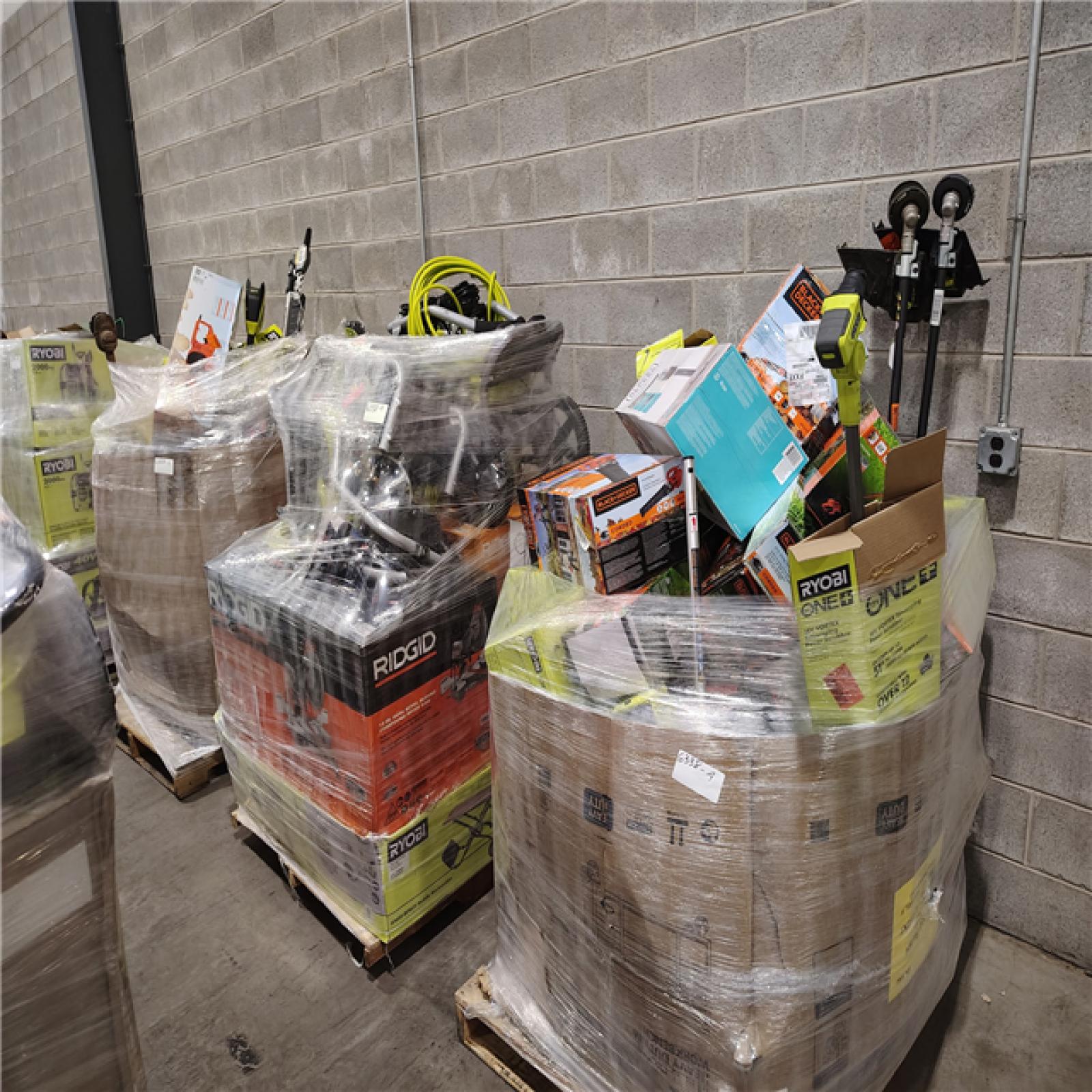 Pittston Location As-Is Power Tools Partial Truckload (12 Pallets) 6338-A