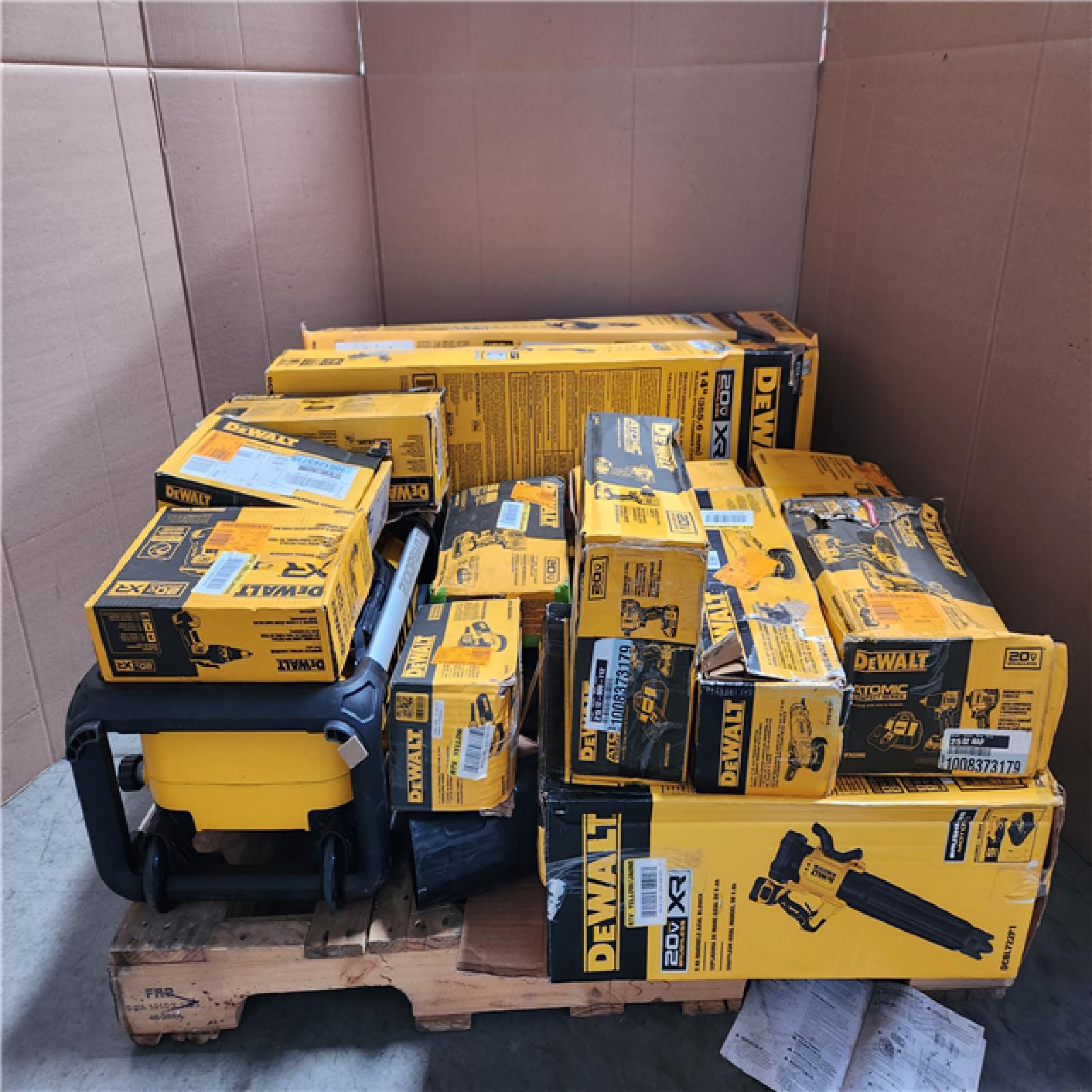 CALIFORNIA AS-IS TOOL PALLET