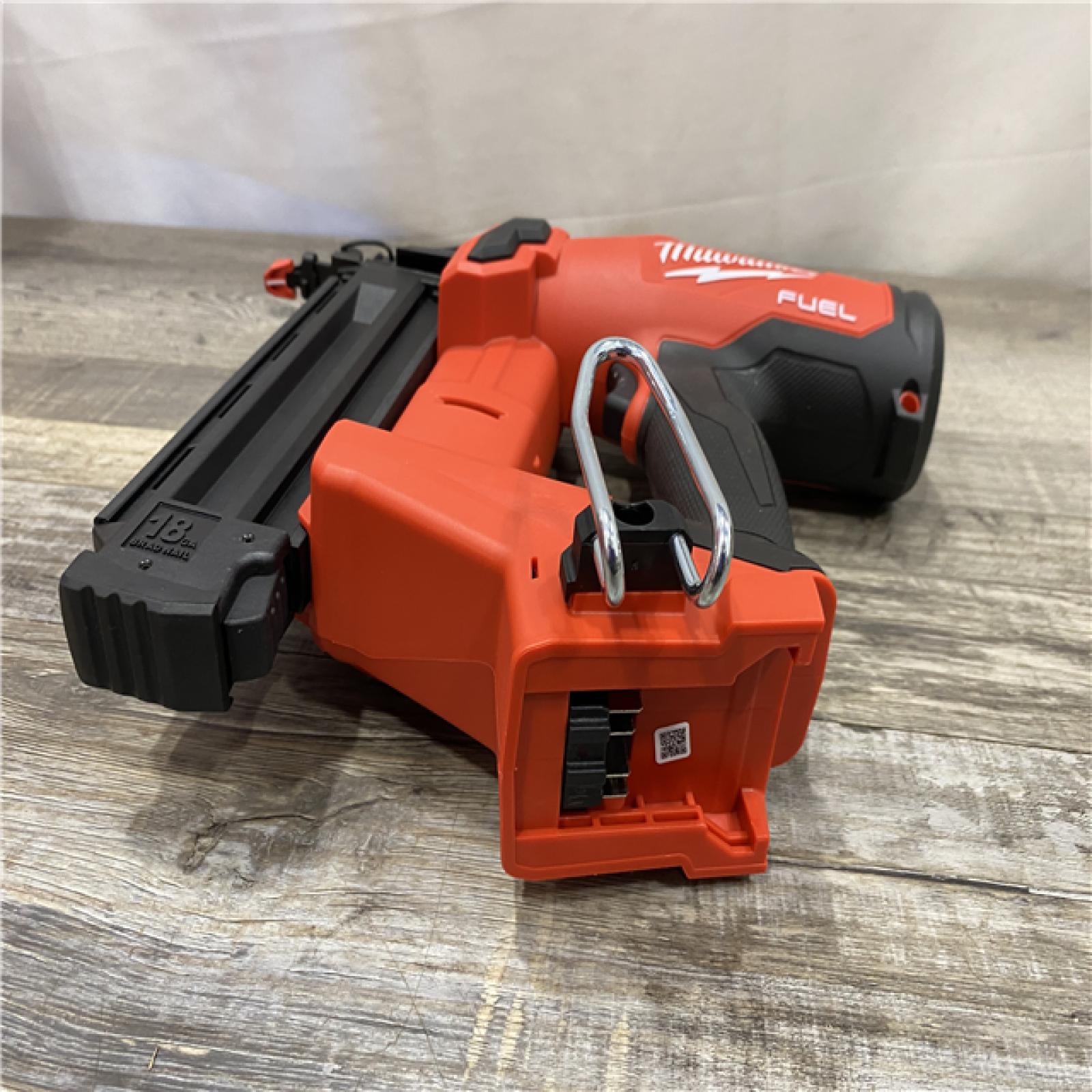 AS-IS Milwaukee FUEL 18-Volt Lithium-Ion Brushless Cordless Gen II 18-Gauge Brad Nailer (Tool-Only)