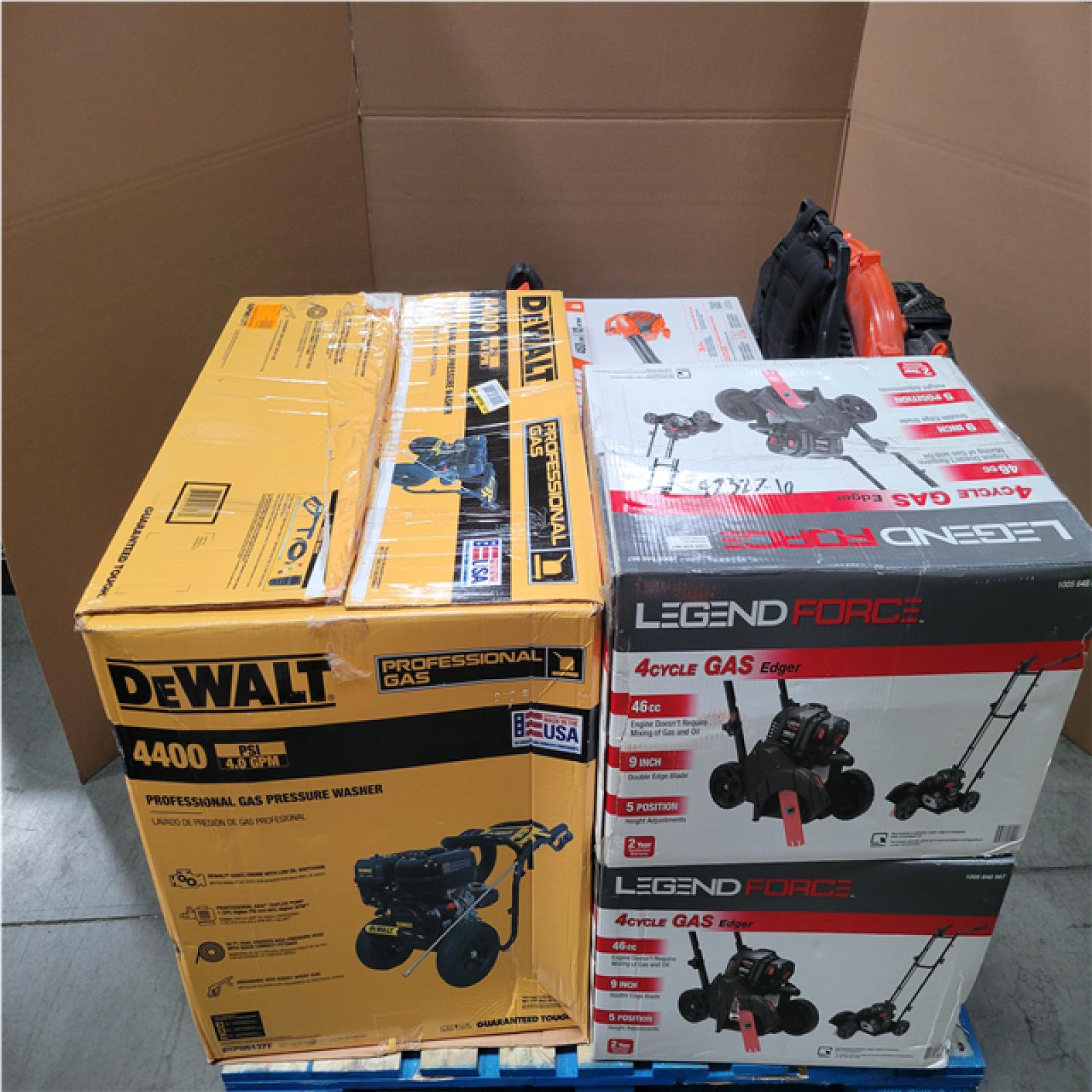 CALIFORNIA AS-IS OUTDOOR POWER EQUIPMENT