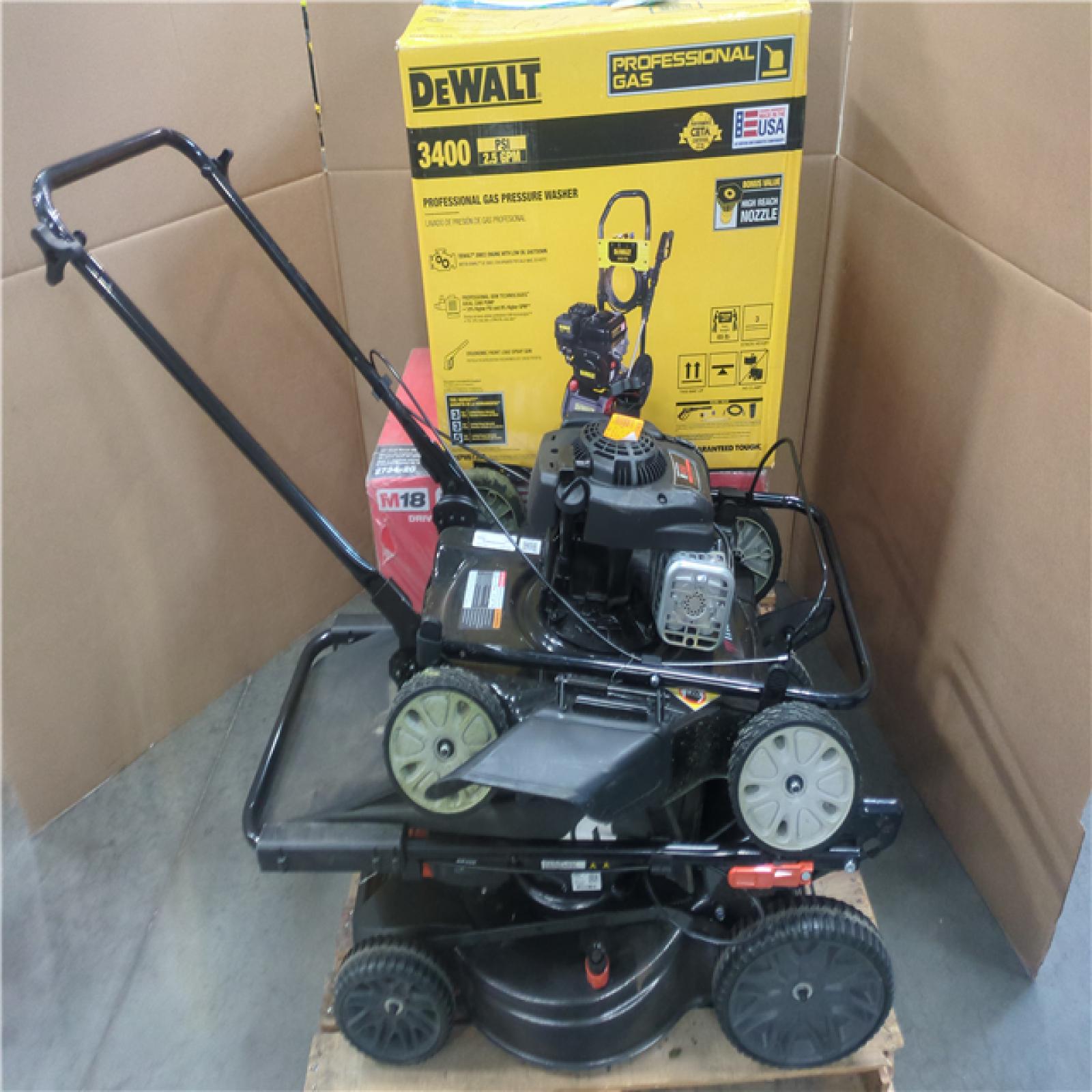 CALIFORNIA AS-IS OUTDOOR POWER EQUIPMENT