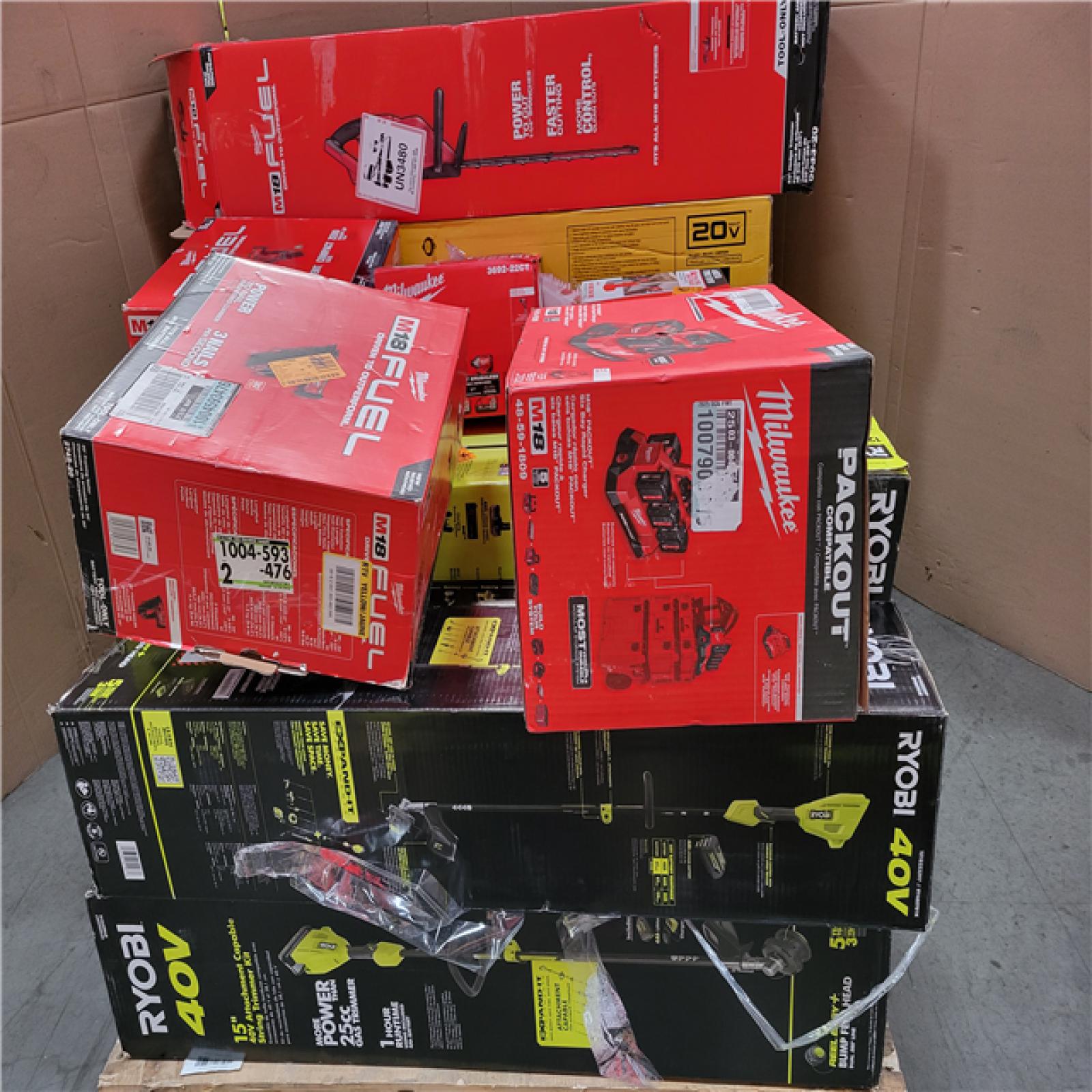 CALIFORNIA AS-IS TOOL PALLET