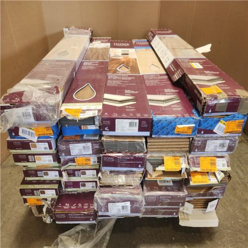 Phoenix Mixed Pallet of Home Decorators Vinyl Flooring Pallet of 34