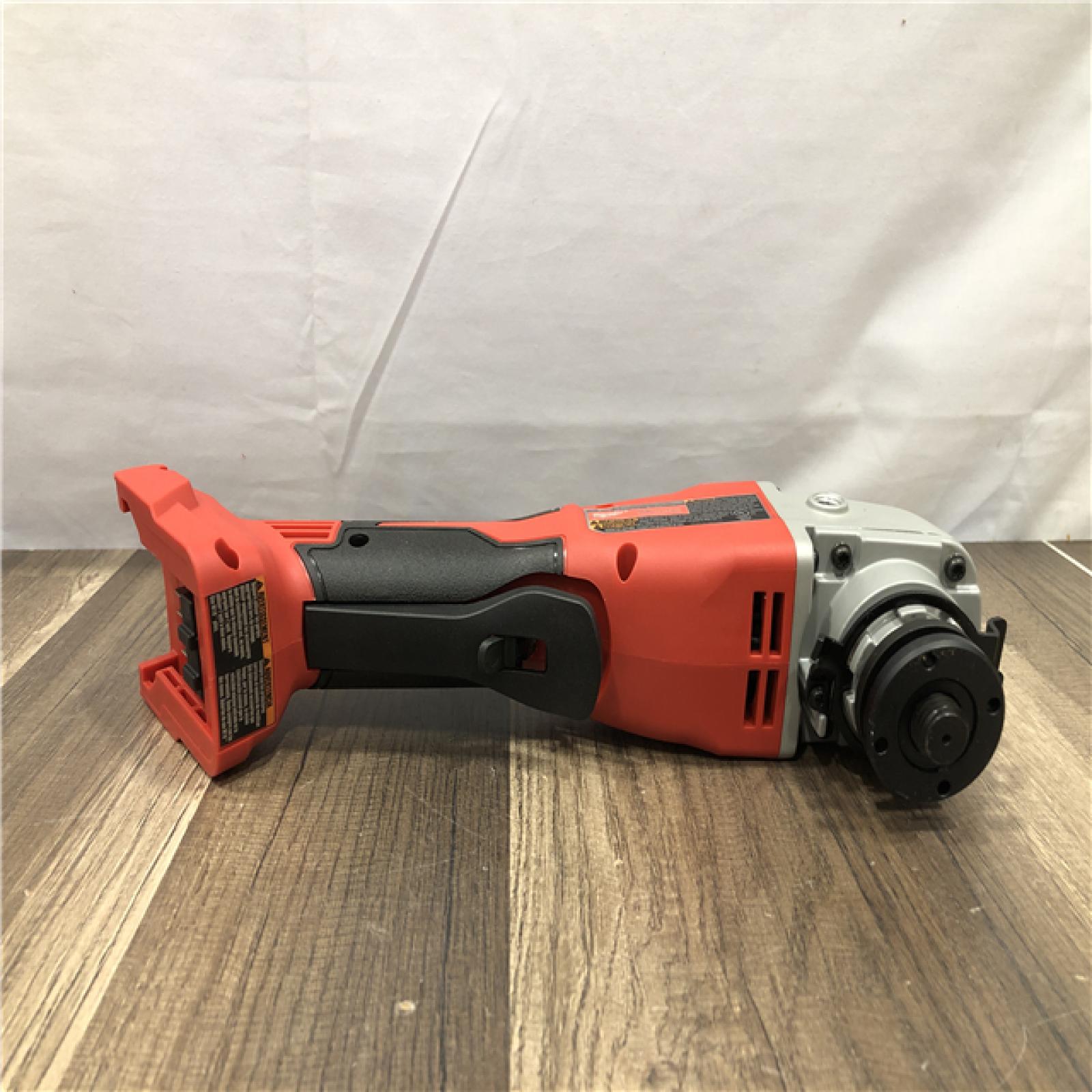 AS-IS Milwaukee 18V Lithium-Ion Brushless Cordless 4-1/2 in./5 in. Grinder w/Paddle Switch (Tool-Only)