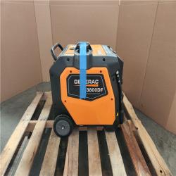 CALIFORNIA AS-IS GENERAC IQ3800DF GAS GENERATOR