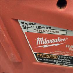 AS-IS Milwaukee M18 HACKZALL Reciprocating Saw