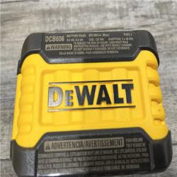 AS-IS DEWALT FLEXVOLT 20V/60V MAX Lithium-Ion 6.0Ah Battery Pack Kit