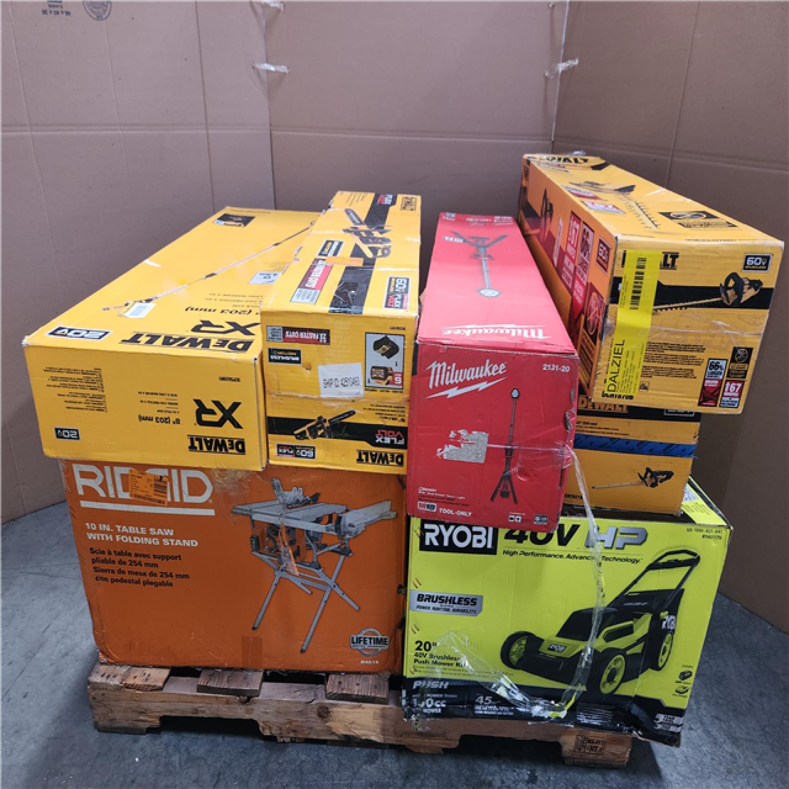 CALIFORNIA AS-IS TOOL PALLET