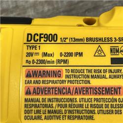 AS-IS DEWALT 20V MAX Cordless 1/2 in. Impact Wrench (Tool Only)