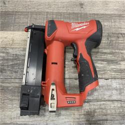 AS-IS Milwaukee 12-Volt 23-Gauge Lithium-Ion Cordless Pin Nailer (Tool-Only)