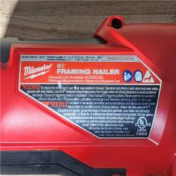 HOUSTON LOCATION - AS-IS Milwaukee FUEL 3-1/2 in. 18-Volt 21-Degree Lithium-Ion Brushless Cordless Framing Nailer (Tool-Only)