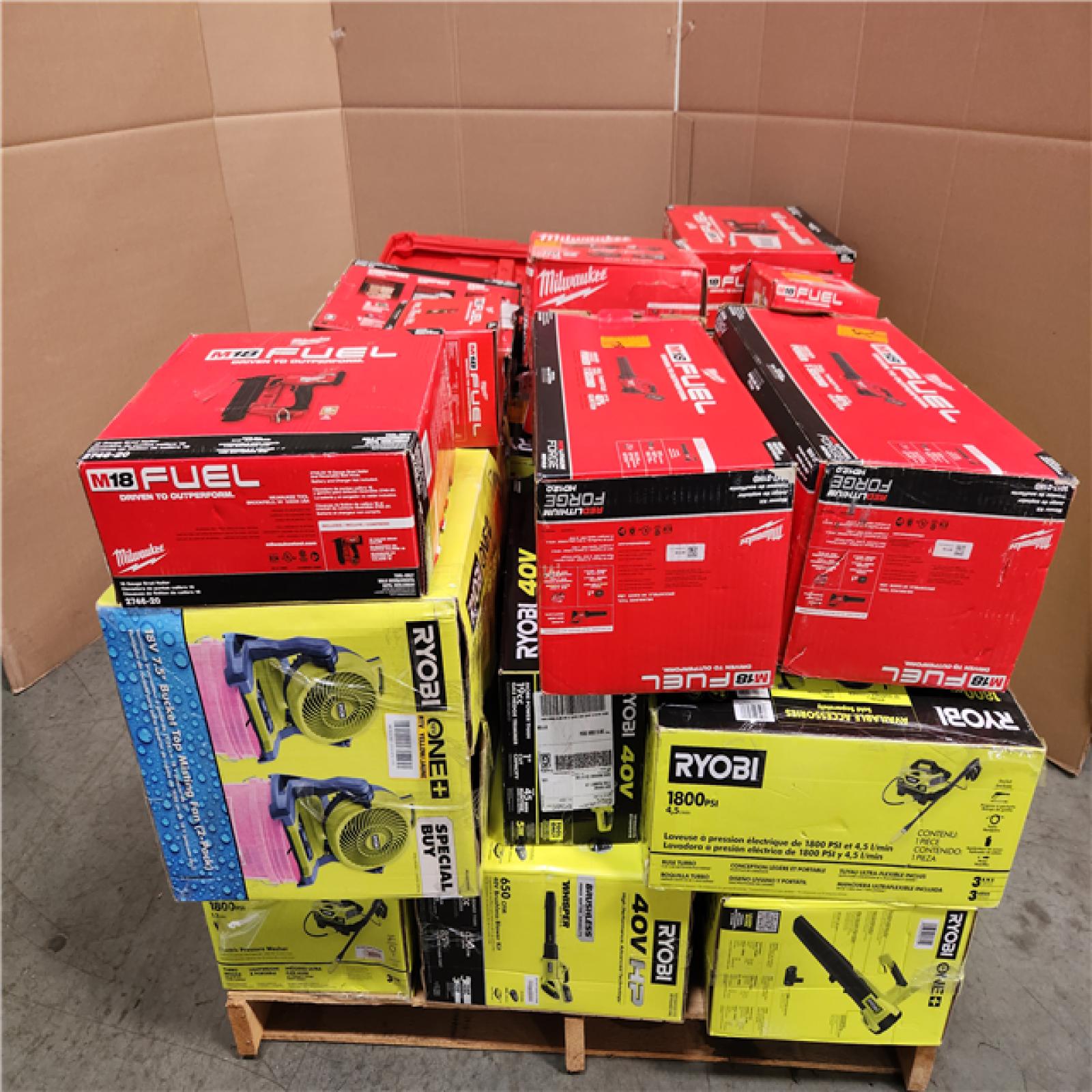 CALIFORNIA AS-IS TOOL PALLET