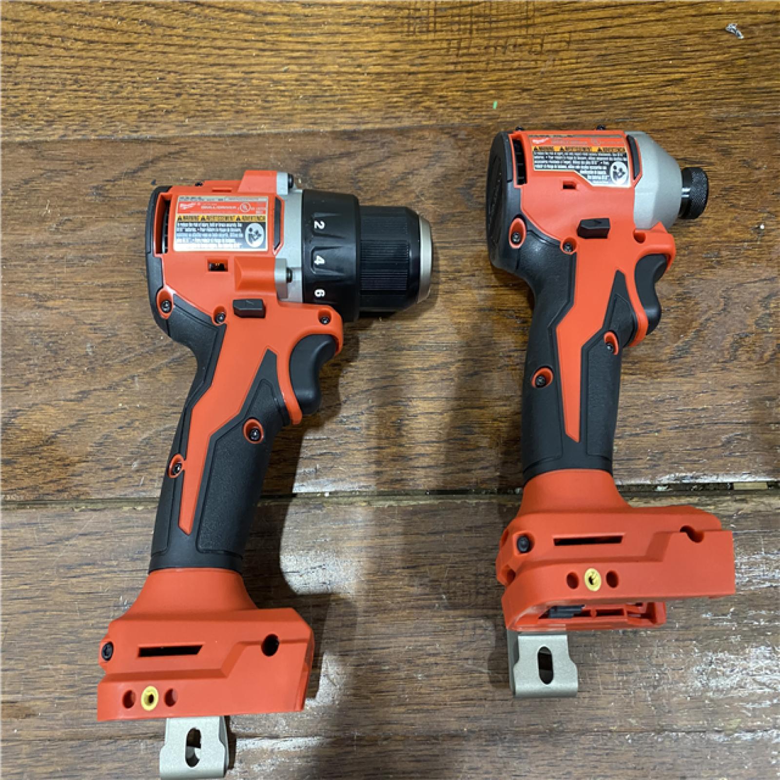 AS-IS  Milwaukee M18 Compact Brushless 2-Tool Combo Kit