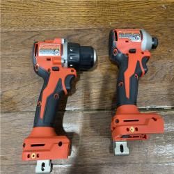 AS-IS  Milwaukee M18 Compact Brushless 2-Tool Combo Kit