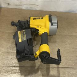 AS-IS DEWALT DW66C-1 2-1/2 Inch 15 Degree Coil Siding and Fencing Nailer