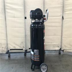 California AS-IS Husky 20 Gal. 200 PSI Oil Free Portable Vertical Electric Air Compressor-Appears LIKE-NEW Condition