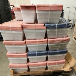 Phoenix Location Sterilite 6 Qt. Storage Box Pallet (69 Containers)