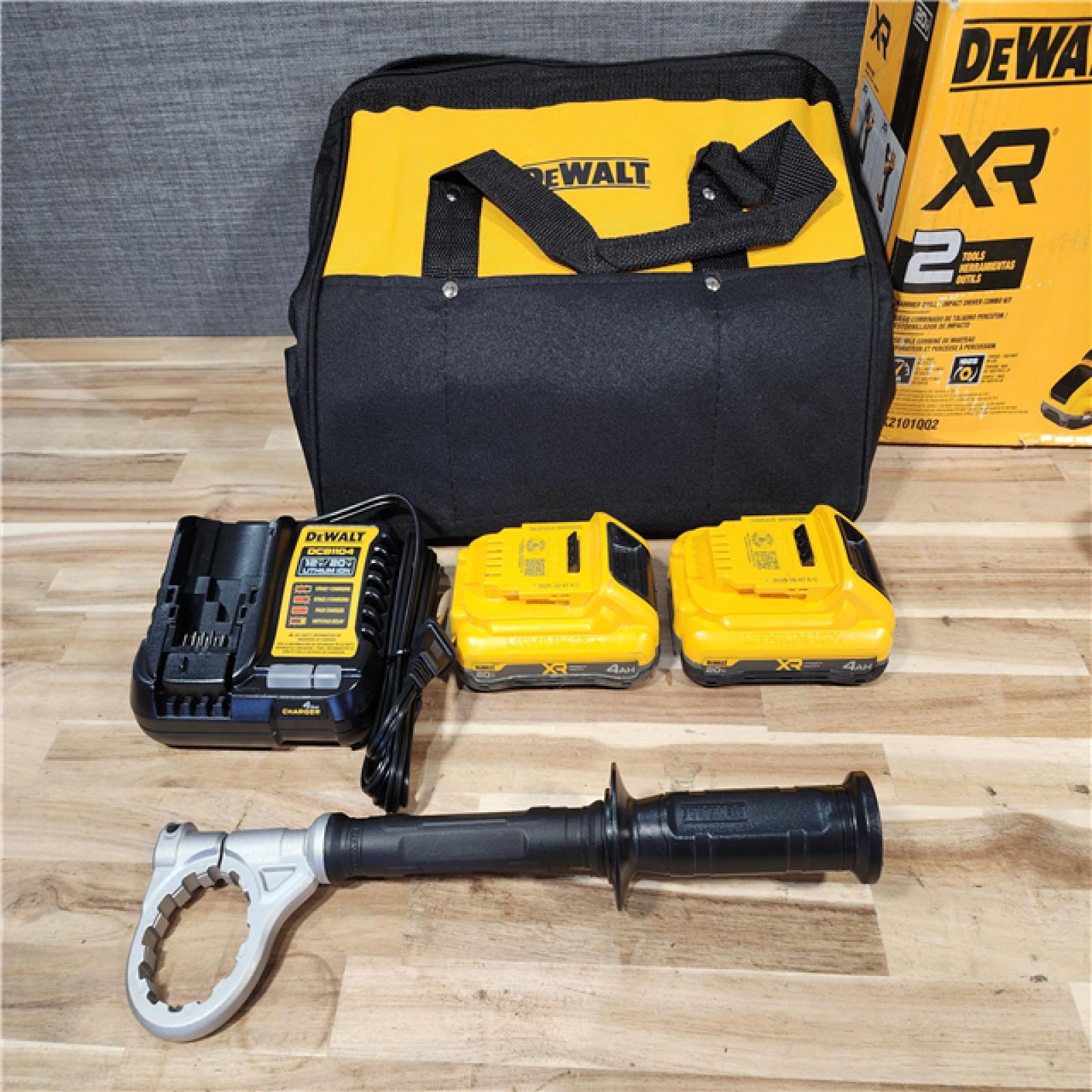 HOUSTON LOCATION - AS-IS DEWALT 20V MAX Lithium-Ion Cordless 2-Tool Combo Kit