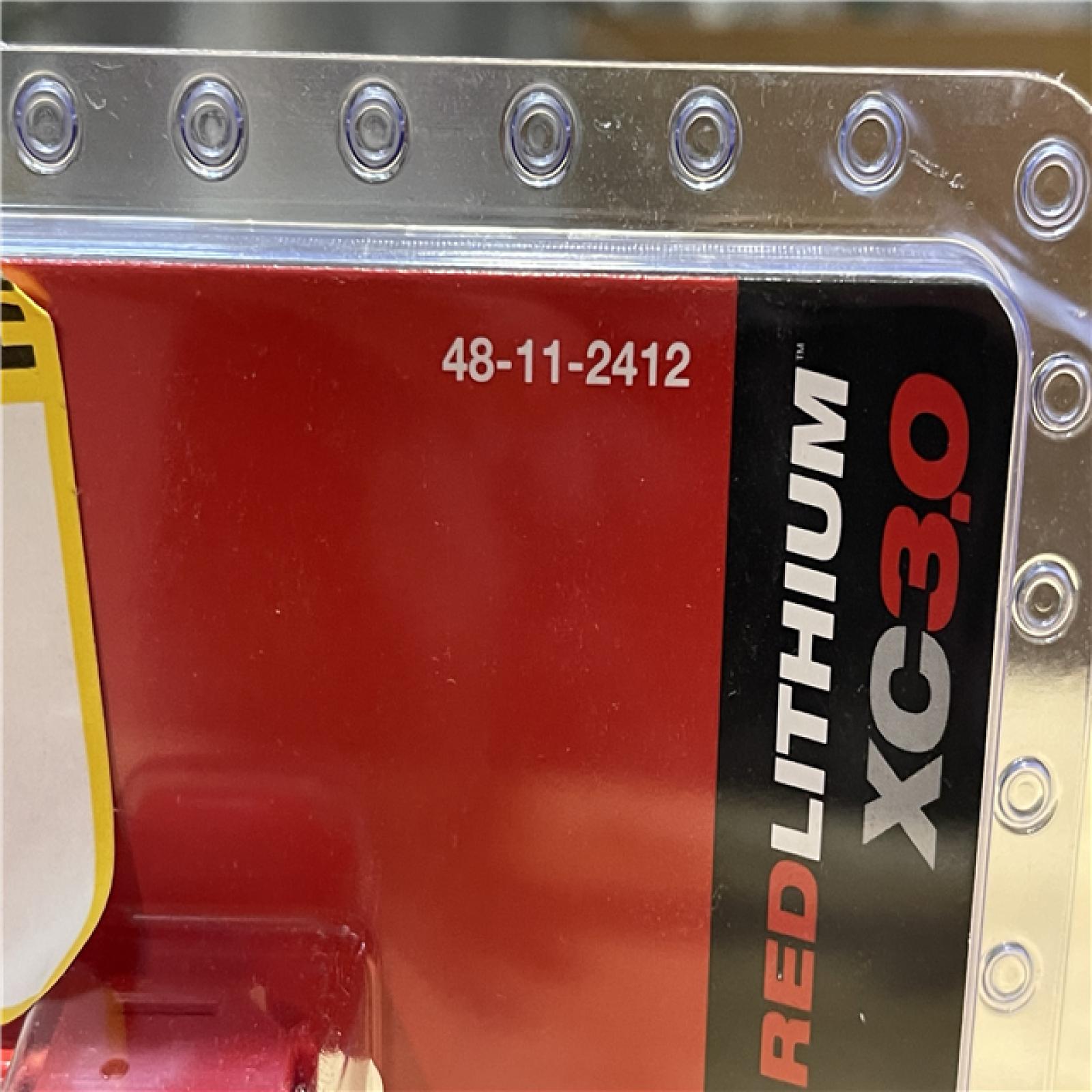 NEW! - Milwaukee M12 12-Volt Lithium-Ion XC Extended Capacity 3.0 Ah Battery Pack