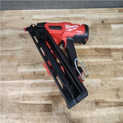HOUSTON LOCATION - AS - IS Milwaukee FUEL 18V Lithium-Ion Brushless Cordless Gen II 15-Gauge Angled Nailer (Tool-Only)