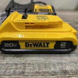 AS-IS DEWALT Atomic 20V Lithium-Ion Cordless Compact 1/2 in. Drill/Driver Kit