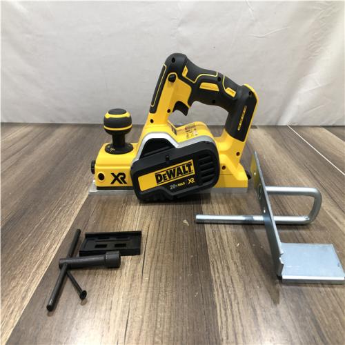 AS-IS DEWALT 20V MAX XR Cordless Brushless 3-1/4 in. Planer (Tool Only)
