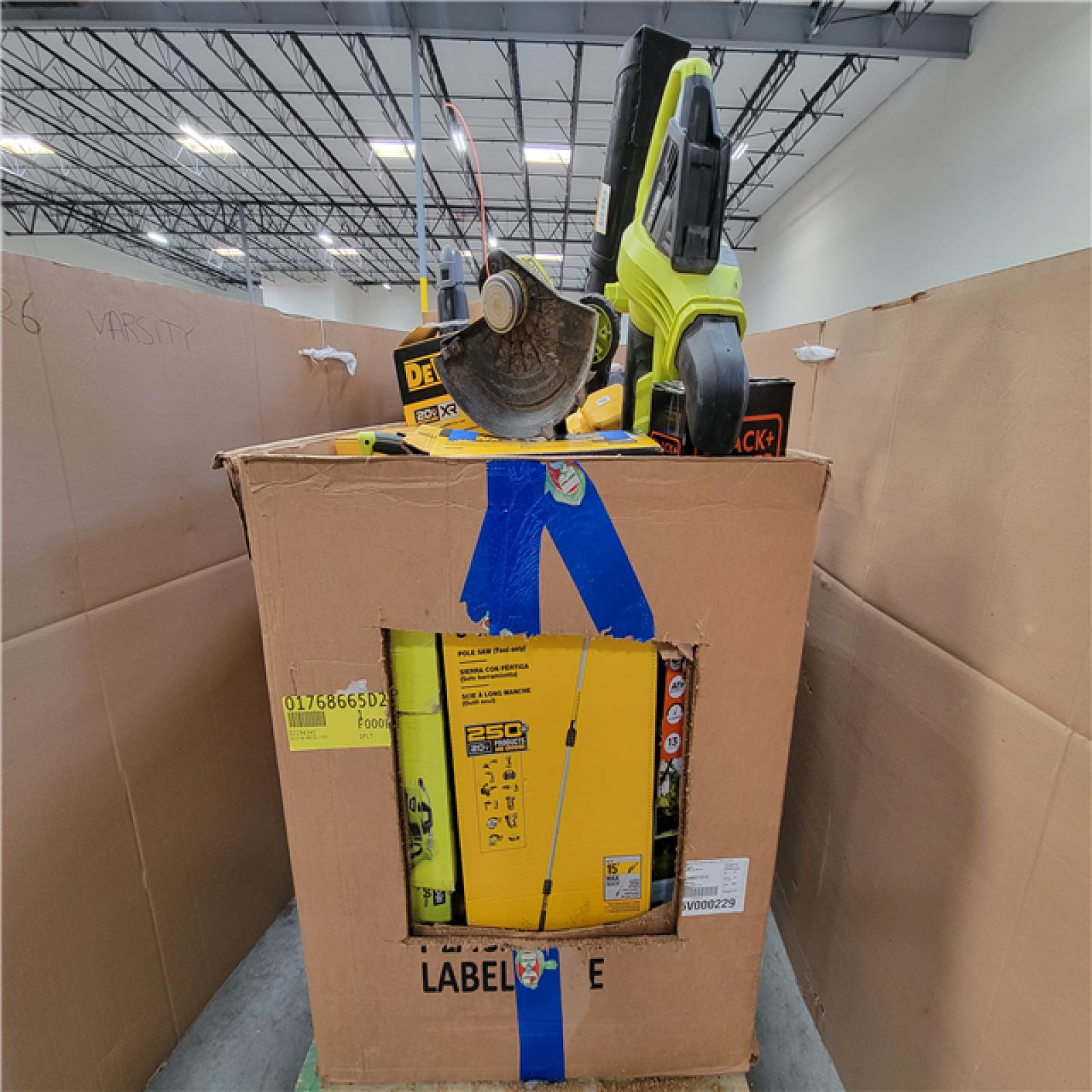 California AS-IS Tool Pallet