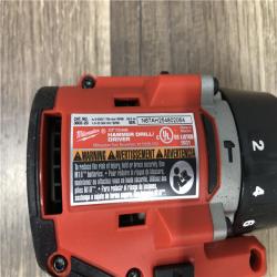 AS-IS Milwaukee 18V Lithium-Ion Brushless Cordless 1/2 in. Compact Hammer Drill/Driver (Tool-Only)