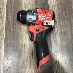 AS-IS Milwaukee FUEL 12V Lithium-Ion Brushless Cordless 1/2 in. Hammer Drill (Tool-Only)