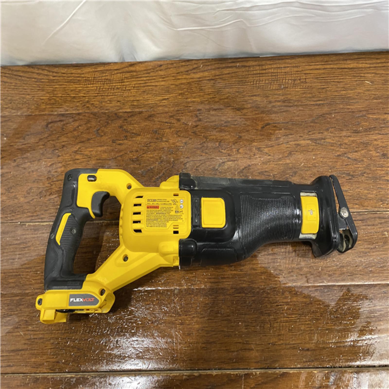 AS-IS DeWalt DCS389B FLEXVOLT 60V MAX Cordless Brushless Reciprocating Saw (Tool-Only)