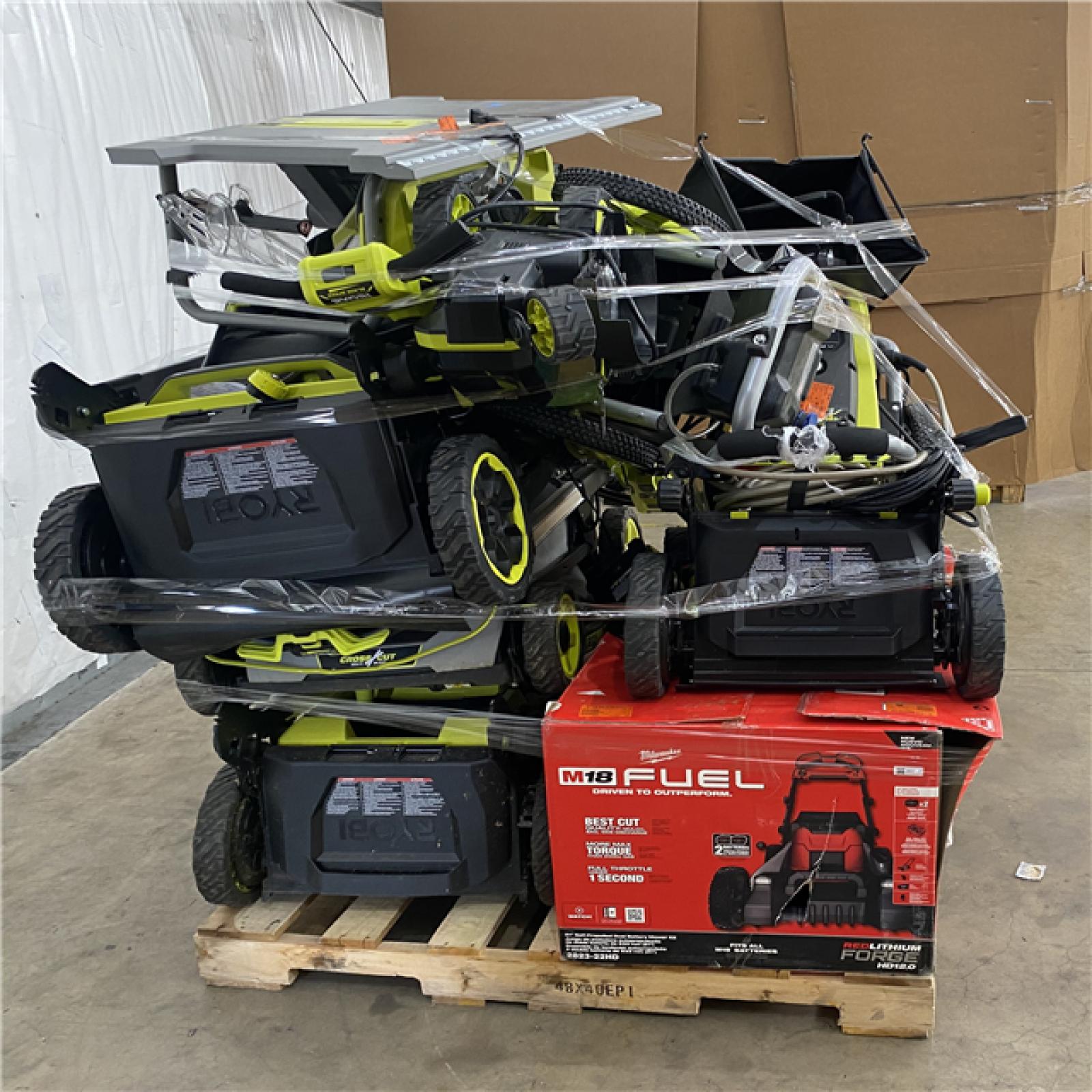 Houston Location AS IS - Tool Pallet