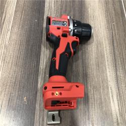 AS-IS Milwaukee 18V Lithium-Ion Brushless Cordless 1/2 in. Compact Drill/Driver (Tool-Only)
