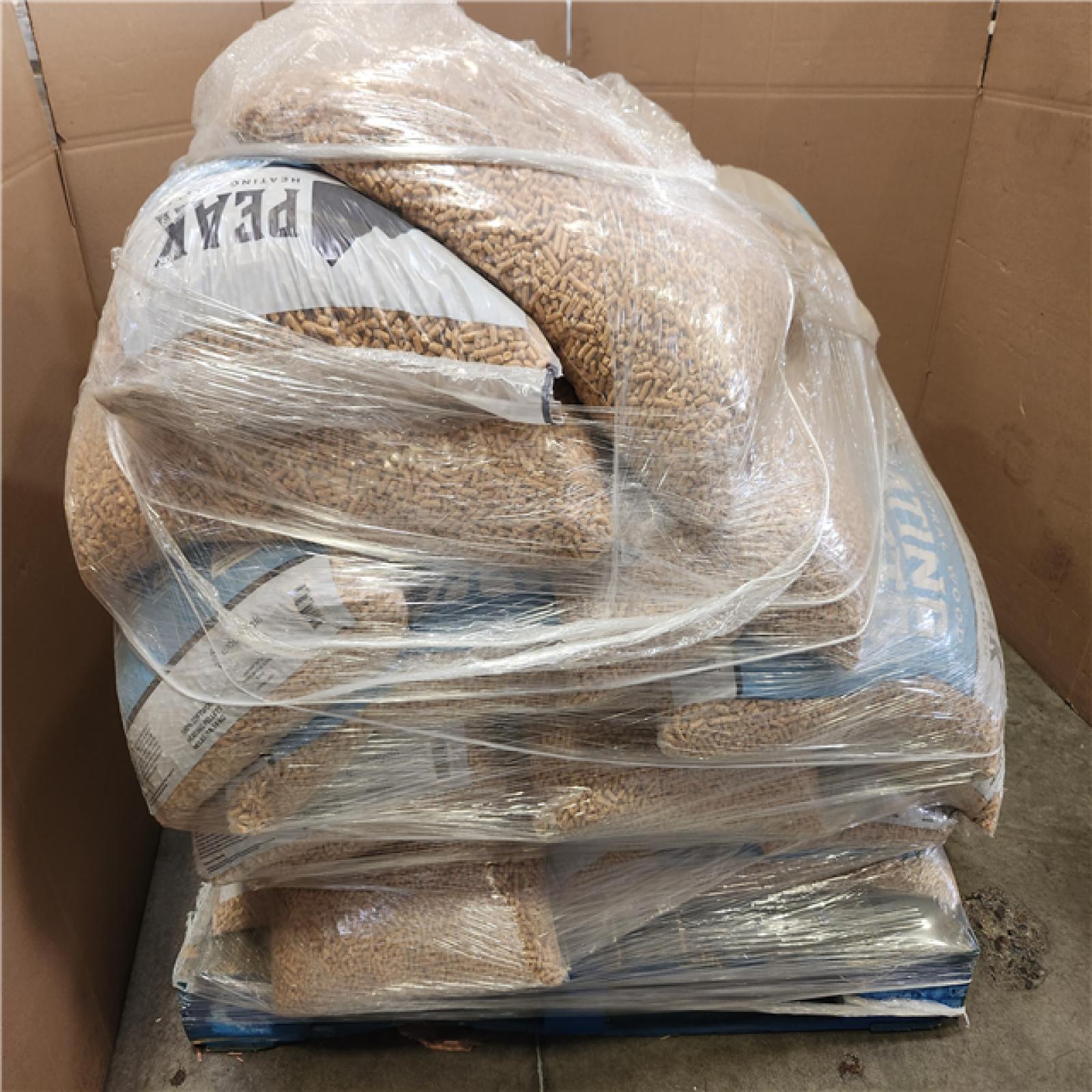 Phoenix AS-IS PEAK Premium Wood Pellet Fuel 40 lbs. Bag Pallet (25+ Bags)