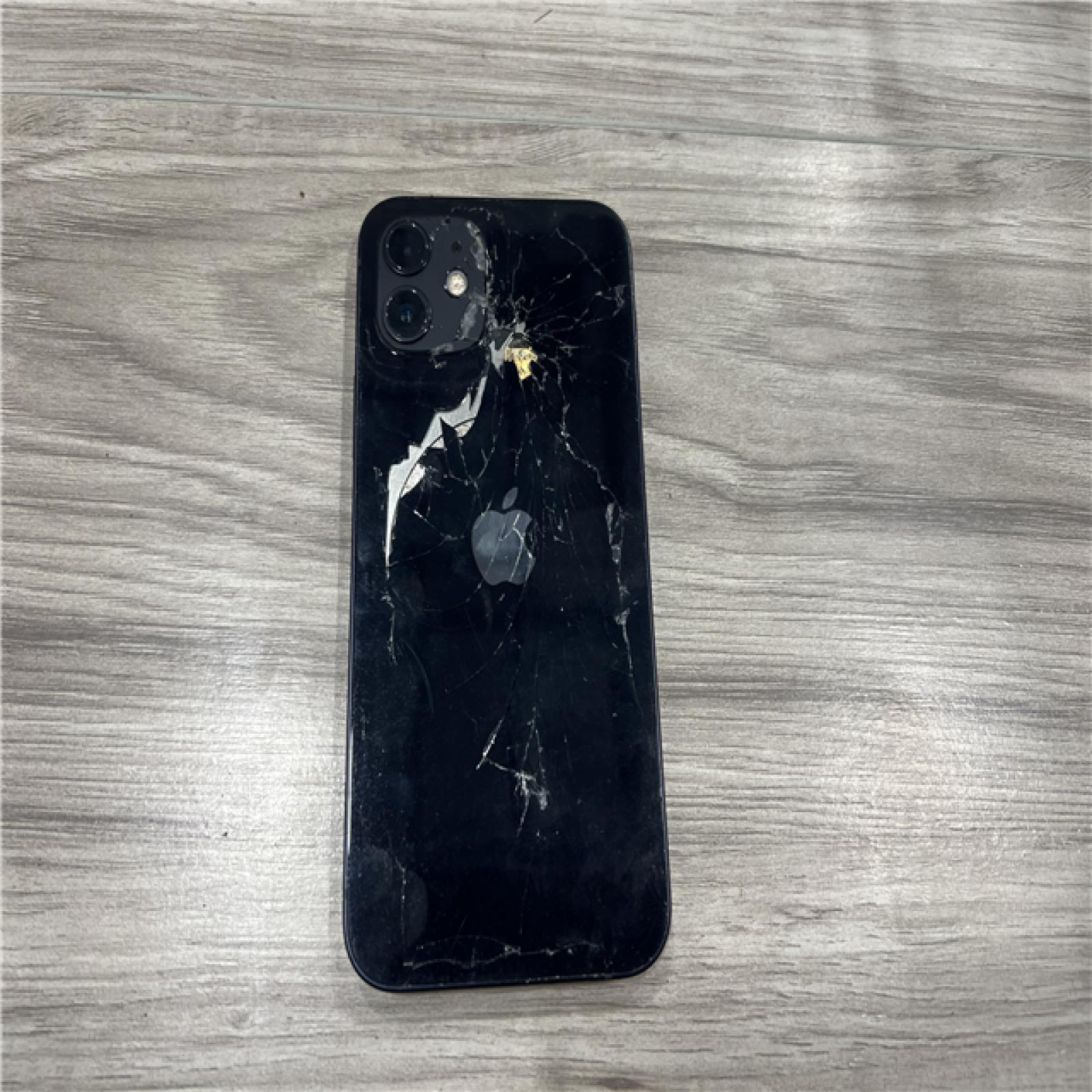 AS-IS Apple iPhone 12 64GB Black MGFL3LL/A
