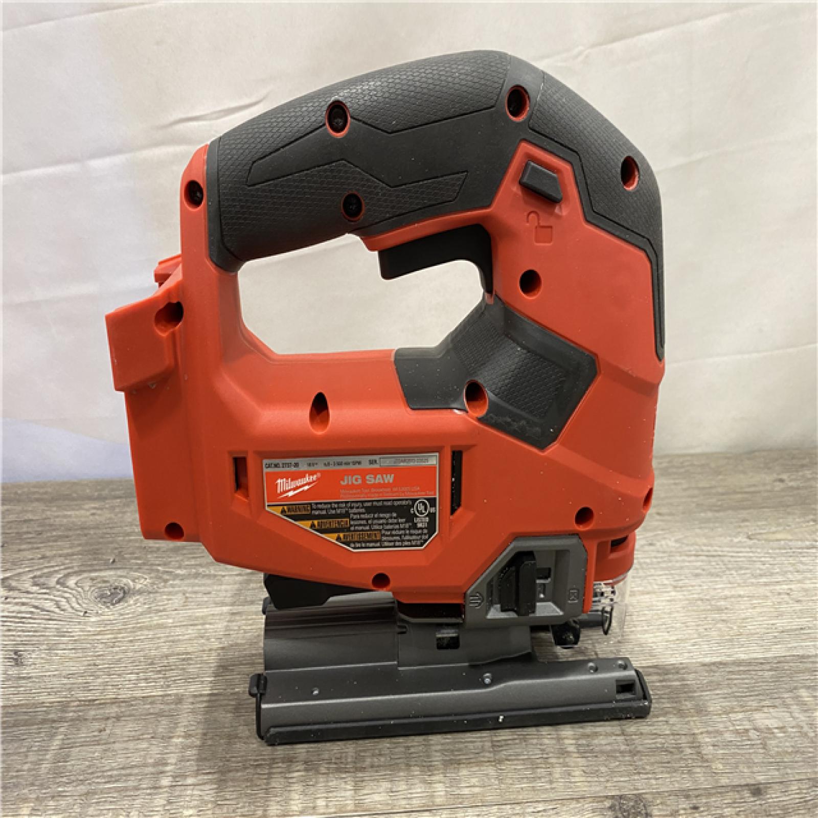 AS-IS Milwaukee FUEL 18V Lithium-Ion Brushless Cordless Jig Saw (Tool-Only)