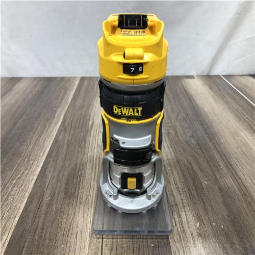 AS-IS DEWALT 20V MAX XR Cordless Brushless Fixed Base Compact Router (Tool Only)