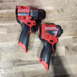 HOUSTON LOCATION - AS-IS (APPEARS LIKE NEW) Milwaukee 3497-22 12V Brushless Hammer Drill and Impact Driver Combo Kit