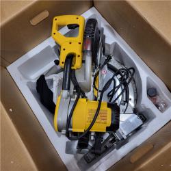 AS-IS DEWALT 12 in. 15 Amp Compound Double Bevel Miter Saw