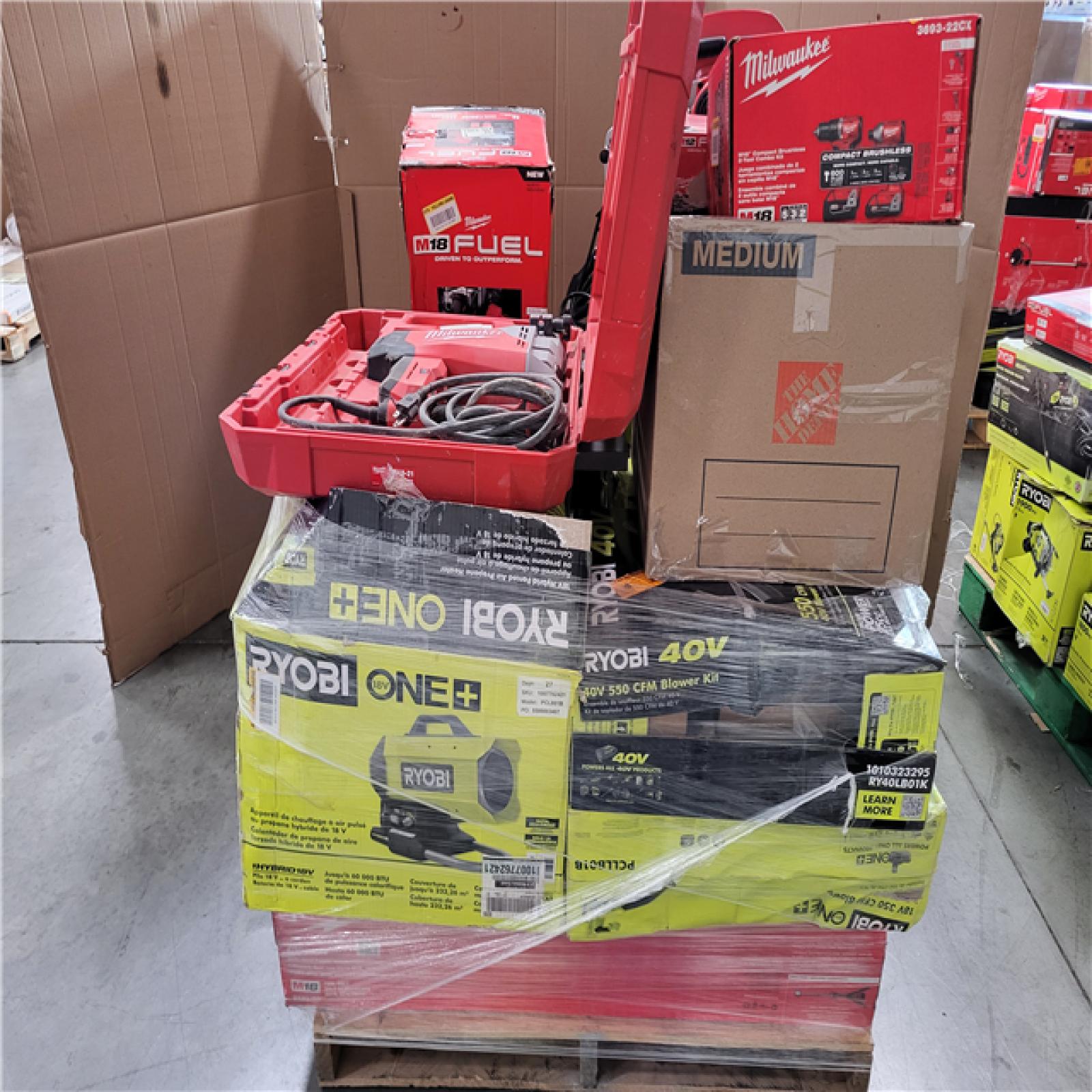 CALIFORNIA AS-IS TOOL PALLET