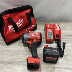AS-IS Milwaukee FUEL 18V Lithium-Ion Brushless Cordless 1/2 in. Impact Wrench w/Friction Ring Kit