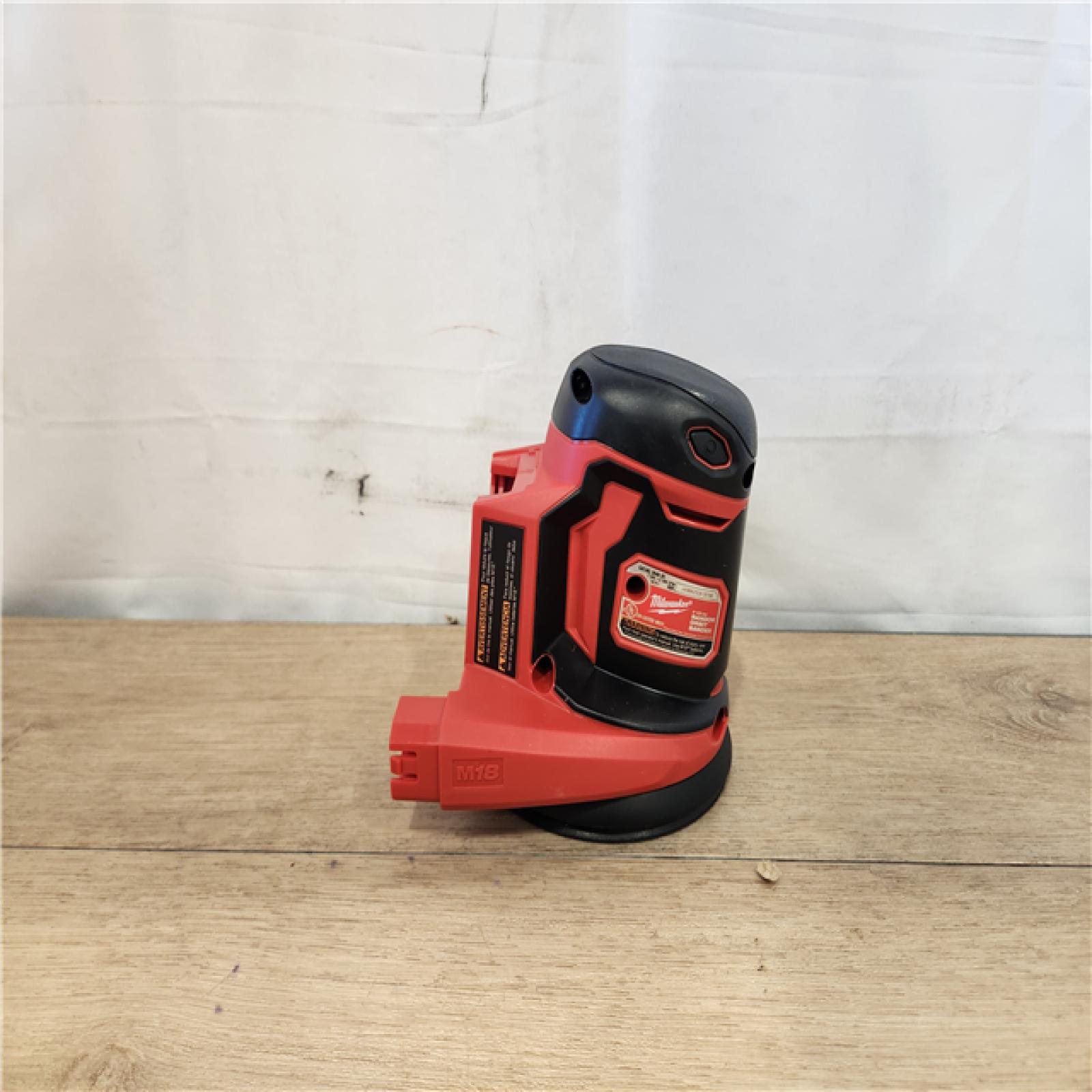 AS-IS- Milwaukee  18V Lithium-Ion Cordless 5 in. Random Orbit Sander (Tool-Only)
