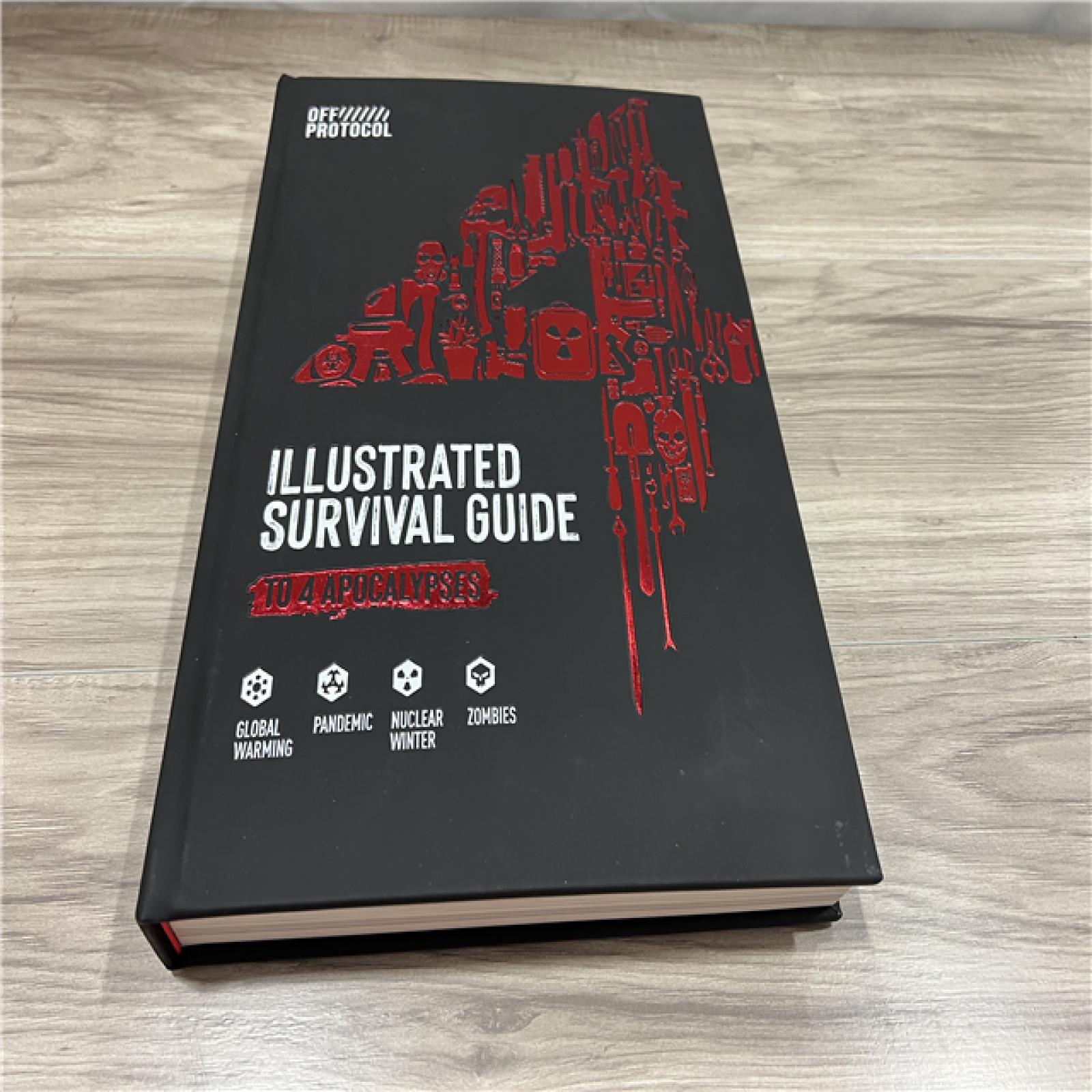 AS-IS The 4 Book Illustrated Survival To 4 Apocalypses