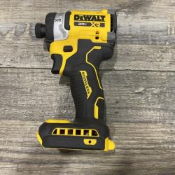 AS-IS DEWALT 20V MAX XR Lithium-Ion Brushless Cordless 3-Speed High Torque 1/4 in. Impact Driver Kit