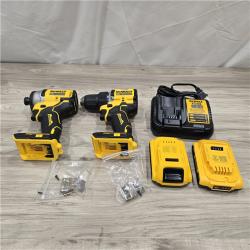 AS-IS Dewalt DCK225D2 20V MAX Cordless Drill Driver/ Impact Driver Combo Kit