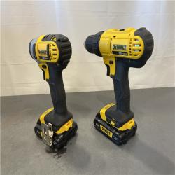 AS-IS - DeWalt 20V MAX Cordless Drill/Impact 2 Tool Combo Kit